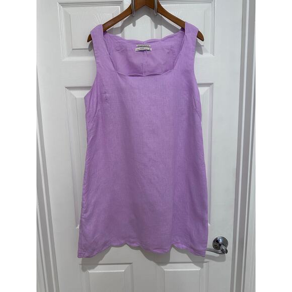 Abercrombie & Fitch Lavender Sleeveless Midi Dress - Picture 1 of 3